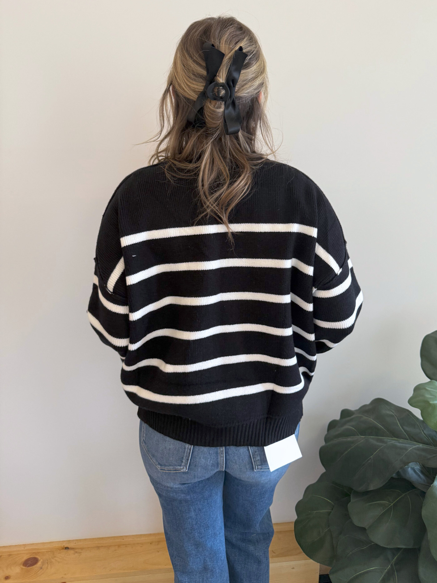 Clara Striped Sweater - Collective Rose