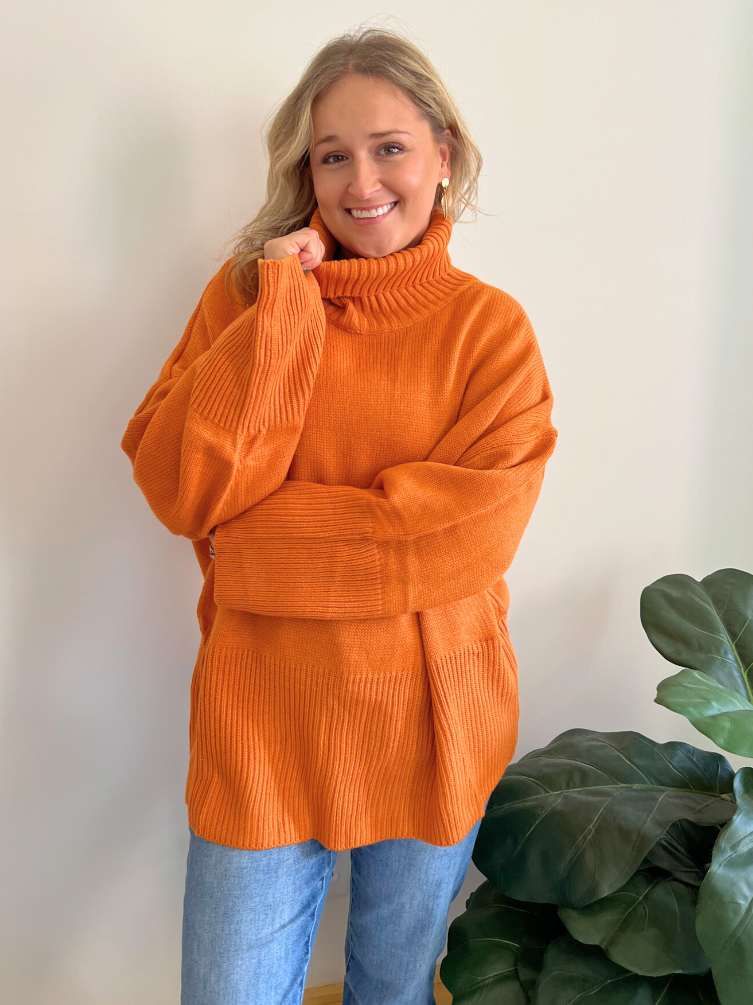 Fireside Knit Sweater - The Collective Rose