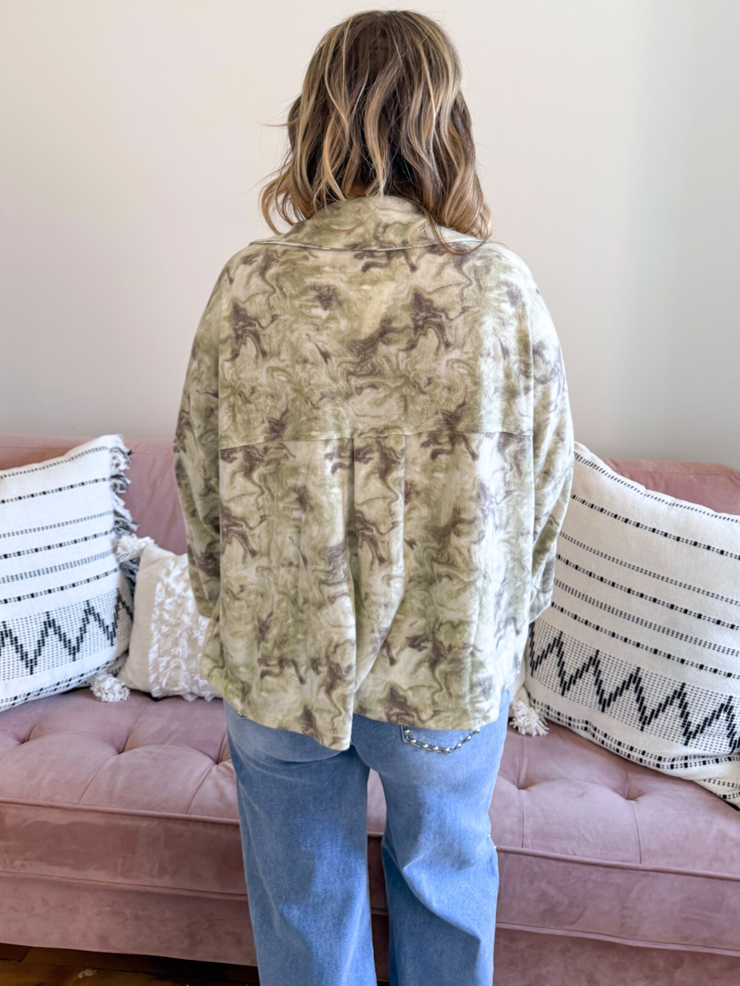 Nikki Tie Dye Shacket