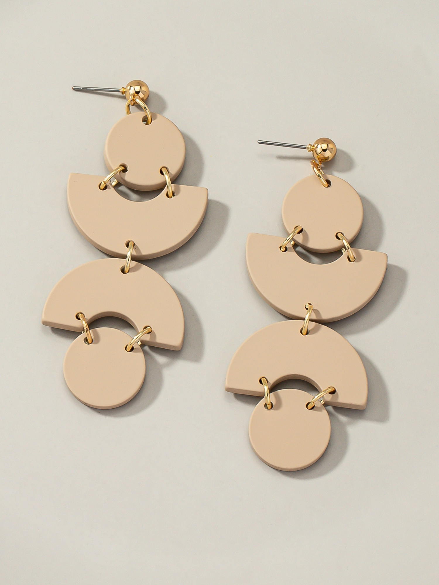 Geo Drop Earrings - The Collective Rose