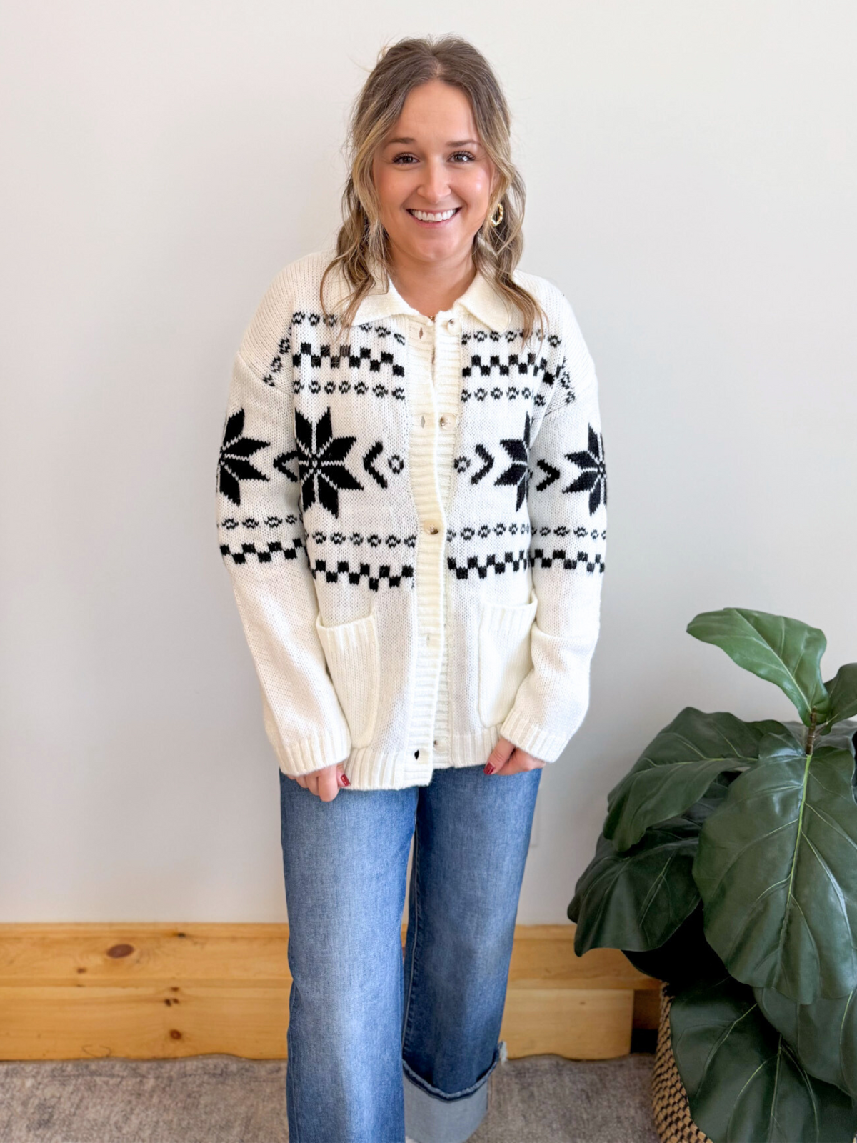 Nordic cardigan womens best sale